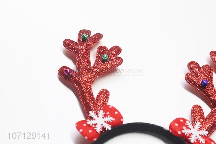 Popular Christmas Decoration Headband Christmas Antler Hair Hoop