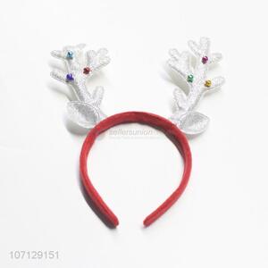 Best Selling Silver Antler Hair Hoop For Christmas Decoration