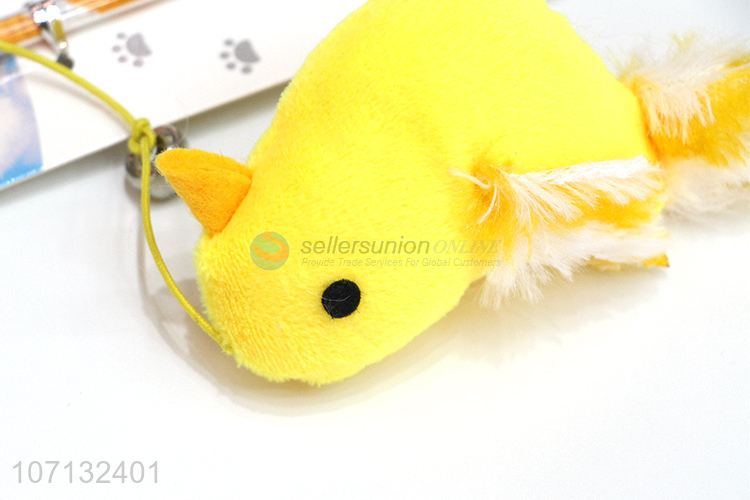 Wholesale Bird Shaped Funny Cat Teaser Stick Toys Pet Cat Toy