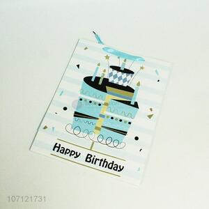 Hotsale Nice Designed Happy Birthday Celebrate Paper Gift bag