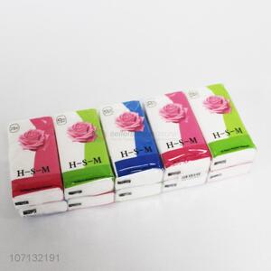 Good quality 10 packs pocket tissues napkins handkerchief paper