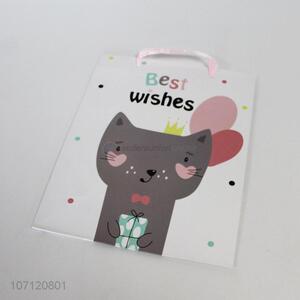 Wholesale lovely cartoon animal shopping gift paper bag