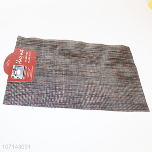 Wholesale Household Rectangle Placemat PVC Table Mat