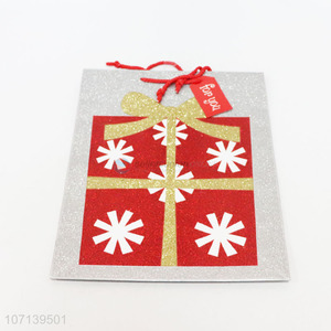 Wholesale Colorful Present Shopping Packing Merry Christmas Paper Gift Bags