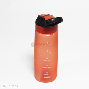 Hot sale portable plastic sport water bottle bpa free drinking bottle