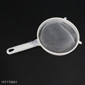 High Quality Plastic Handle Oil Strainer Mesh Strainer