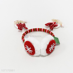 Good quality Christmas decorations comfortable Christmas earmuffs