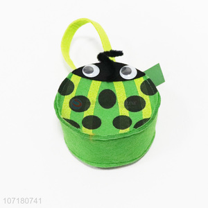New design decorating baskets wholesale felt christmas basket