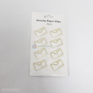 Custom 8 Pieces Paper Clip Bookmarks