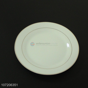 Best Selling Round Ceramic Plate Fashion Dinnerware