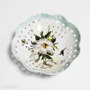Delicate Design Melamine Fruit Plate Fruit Bowl