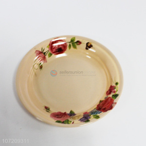 Best sale round melamine plate fashion melamine tableware