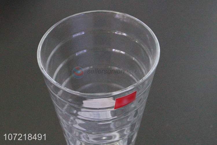 Contracted Design Transparent Glass Cup Heat Resistant Water Cup