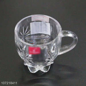 Wholesale Reusable Glass Coffee Cup Heat Resistance Glass Cup