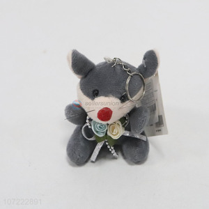 New arrival soft stuffed mouse toy plush key chain