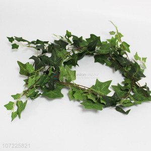 Factory price wall hanging artificial ivy vine green wreath