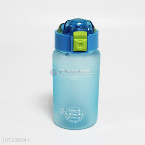 High quality 500ml leakproof sport water bottle athletic bottle