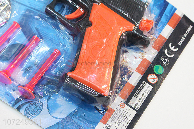 Custom Plastic Toy Gun Police Set Toy