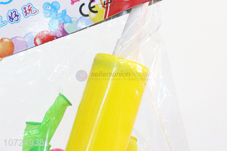 Hot Selling Colorful Balloons With Hand Pump Set