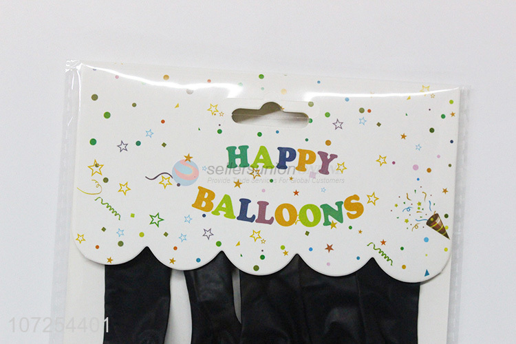 Hot sale colorful round latex balloons for birthday party decoration