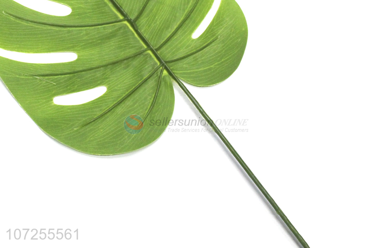 Good Quality Simulation Monstera Leaves Artificial Plant