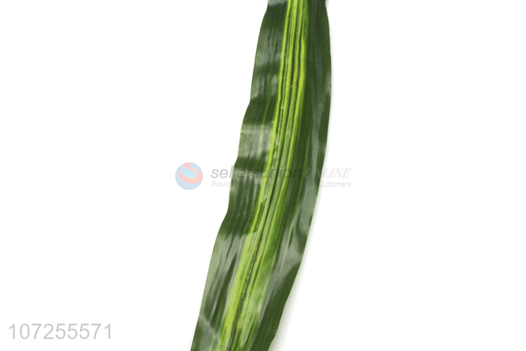 Good Sale Simulation Grass Decorative Artificial Green Leaves