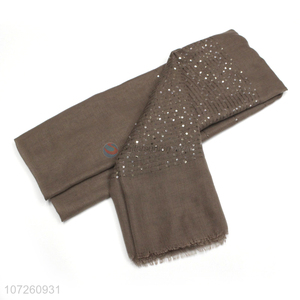 Wholesale Ladies Polyester Scarf Fashion Thin Scarf