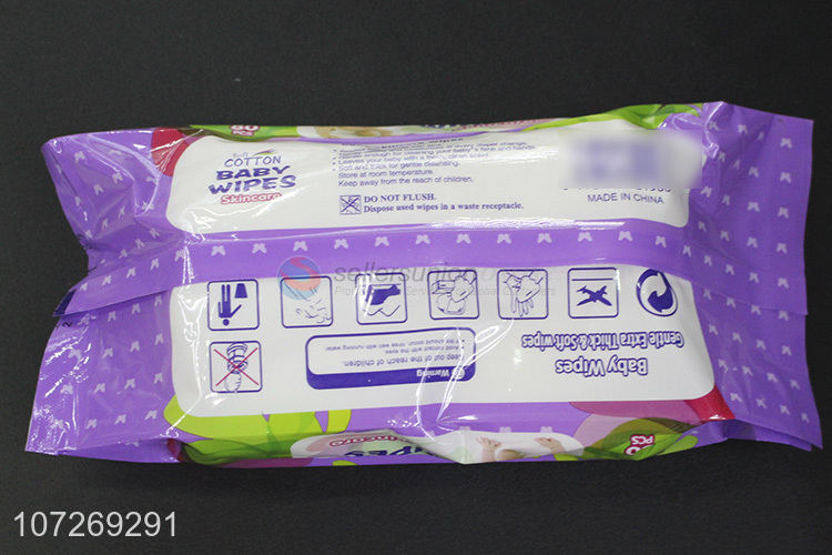 New Product 80Pcs Wipes Pure Soft Cleaning Wipes Baby Wipes