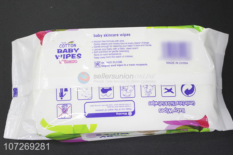 Factory Wholesale Cleaning Use Wipes 80Pcs Pure Soft Wipes