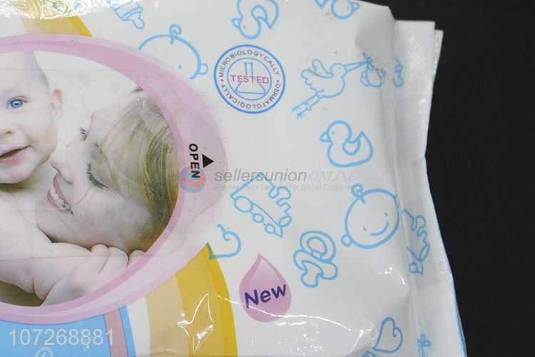 Direct Price 80Pcs Wet Wipes Best Pure Soft Baby Wipes