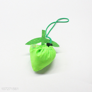 Good market foldable apple shape shopping bag portable fruit bags