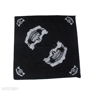 China manufacturer popular 100% cotton bandanas soft square necklace
