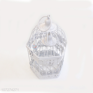 Unique design exquisite metal bird cages for home decoration