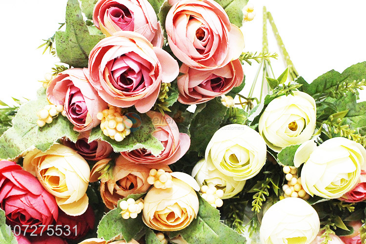 New Style Beautiful Flower Buds Fashion Artificial Bouquet