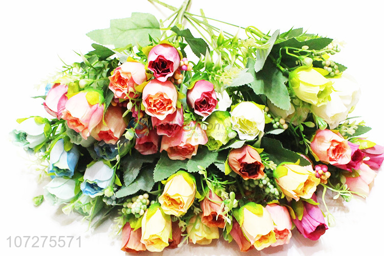 Fashion Plastic Artificial Flower Popular Simulation Flower