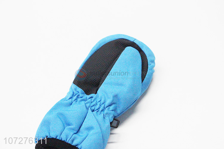 Fashional Professional Children Kids Winter Warmly Ski Gloves