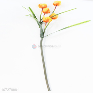 Promotional products home decoration 5 heads tulip cloth flower false flowers
