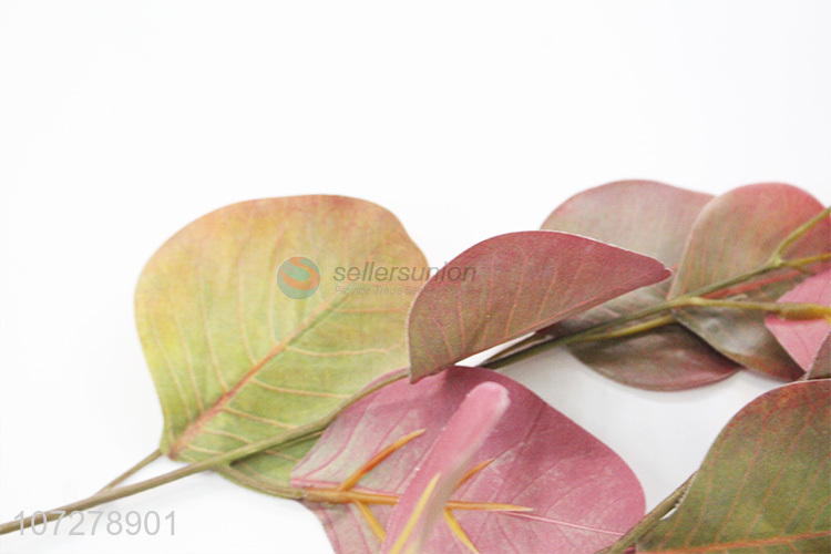 Suitable price fake eucalyptus artificial plant for indoor decoration