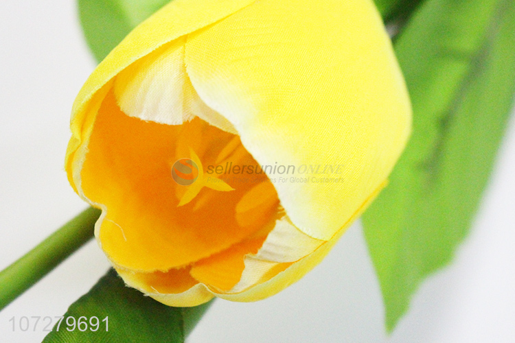 New products indoor decoration 4 heads artificial tulip cloth flowers