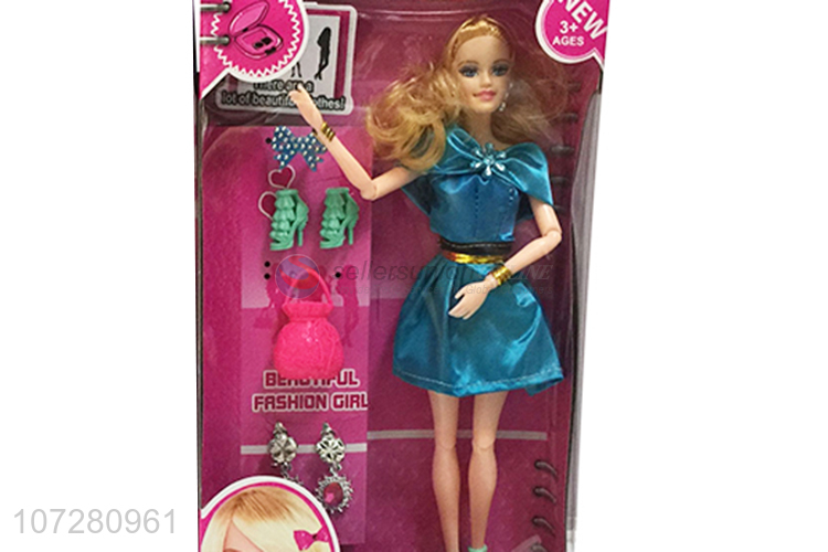 Best Selling Solid Body Doll With Accessories Set