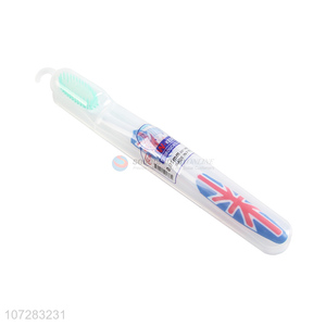 Wholesale cheap colorful fashion home use plastic adult toothbrush