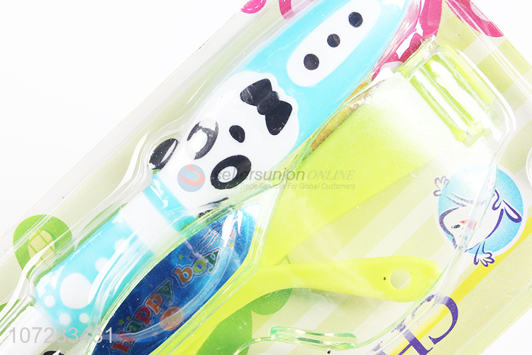 New products kids plastic toothbrush with toy glasses