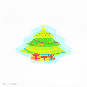 High Sales Christmas Tree Shaped Christmas Food Candy Plastic Serving Tray