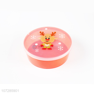 Lowest Price Christmas Gift Round Food Storage Snack Box Candy Box
