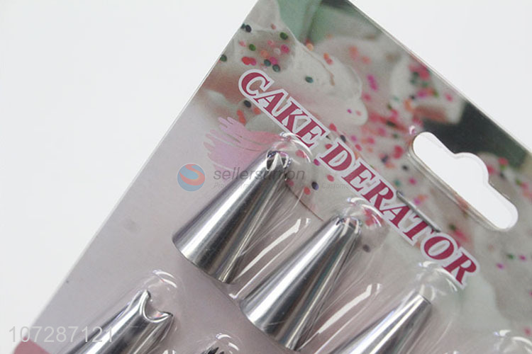 New style cake decorating tools 8pcs pastry nozzles for cream