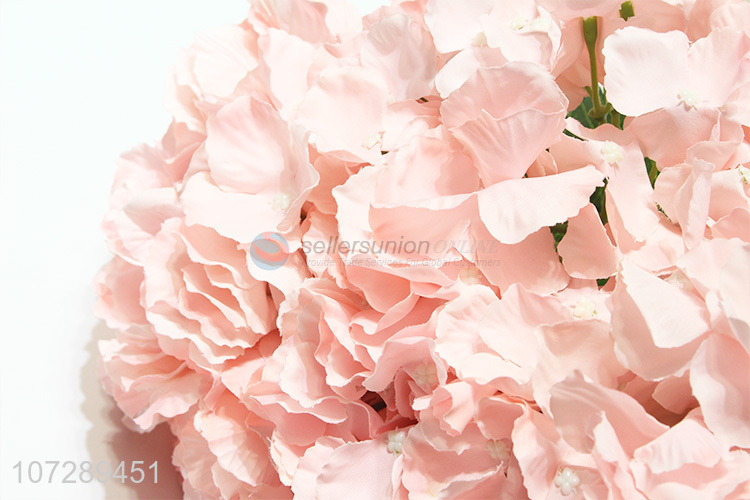 Bottom price home decoration artificial flower simulation hydrangea