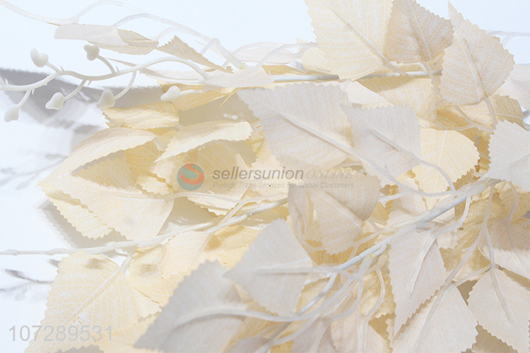 Excellent quality artificial birch leaves simulation leaves for decoration