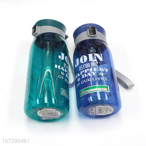 Wholesale premium plastic sports bottle fashion drinking bottle