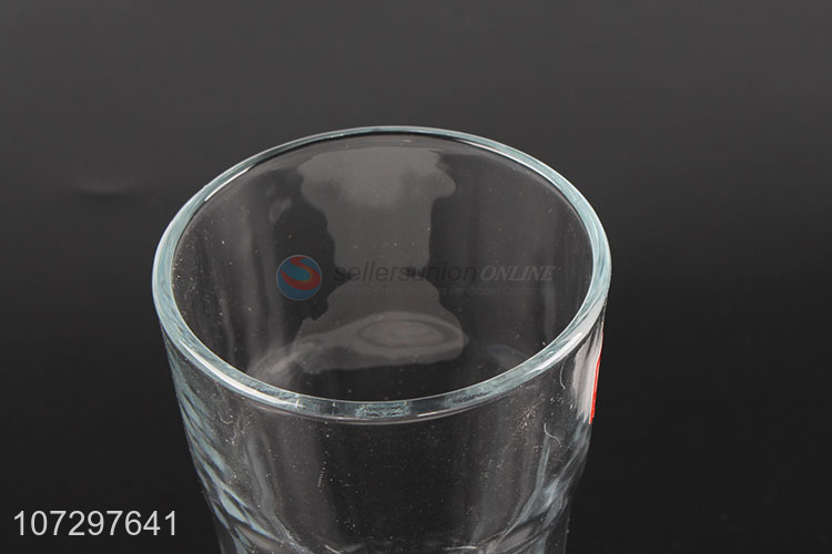 Hot Selling Reusable Transparent Drinking Water Glass Cup