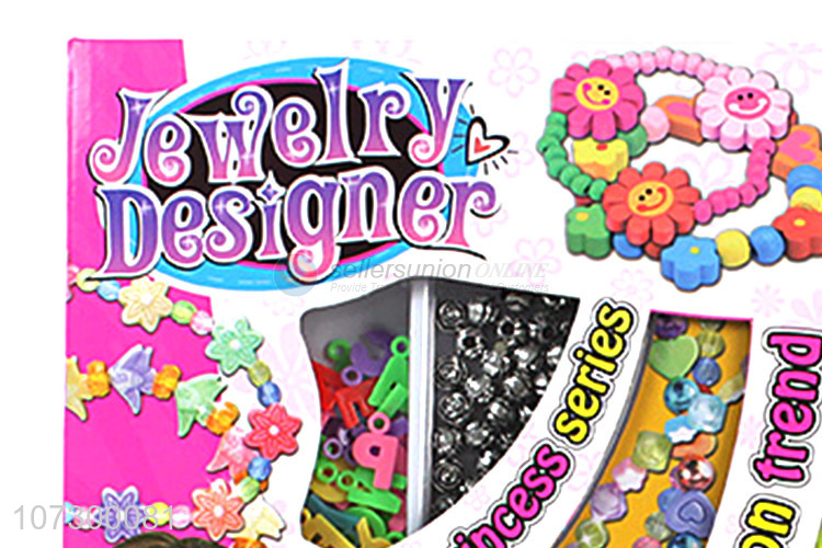 Contracted Design Girls Gift Diy Jewelry Beads Play Set Toys